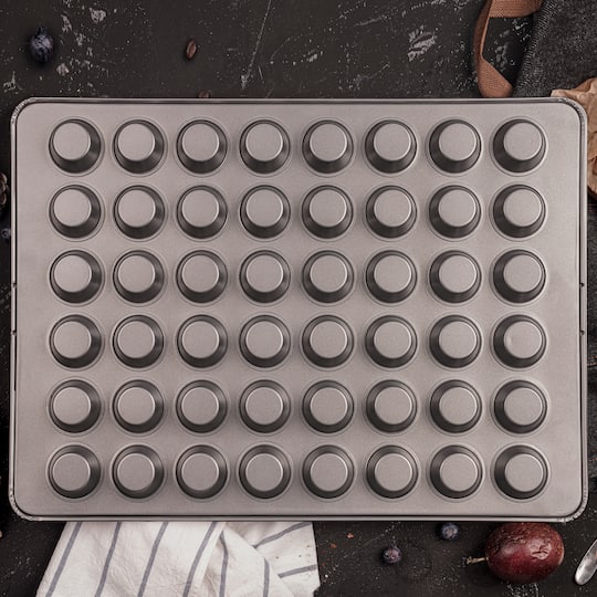 4 Pack: Non-Stick 48-Cavity Mini Muffin Pan by Celebrate It®